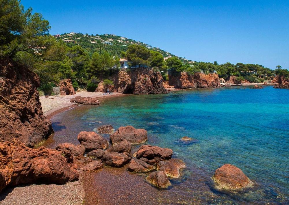 Studio 4P Vue Piscine St Raphael Valescure - Au Coeur Des Golfs Saint-Raphael (Var) Quarto foto